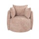 Fauteuil Restaurant Cafe Bar Et Horeca - Max Chenille Rose
